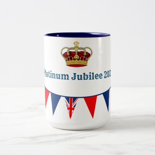 Platinum  Jubilee 2022 Two_Tone Coffee Mug