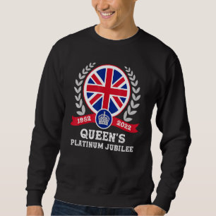 Platinum Jubilee British Queen Monarchy 70 Years 1 Sweatshirt