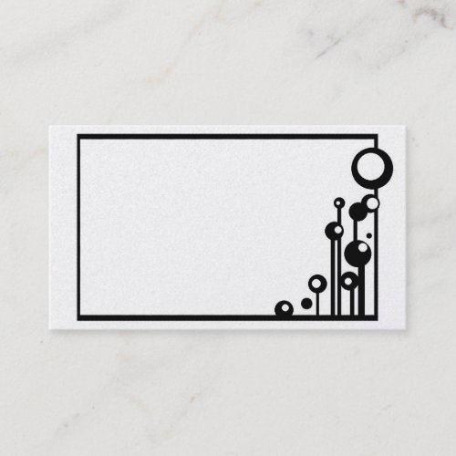 "Platinum Life" Business Card