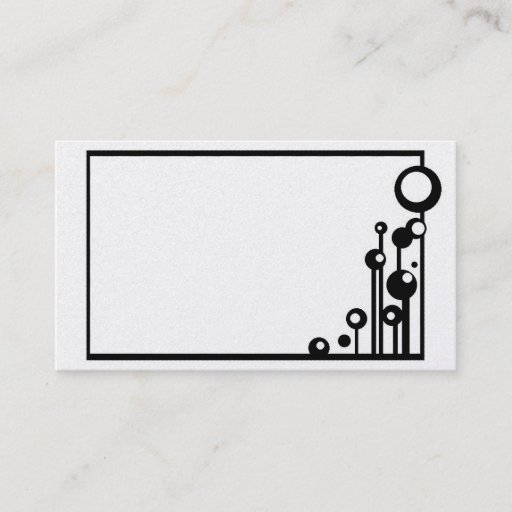 Customizable "Platinum Life" Business Card