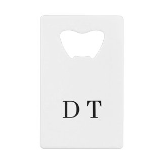 Platinum Mirror Engrave – Ultra‑Clean Luxury  Credit Card Bottle Opener
