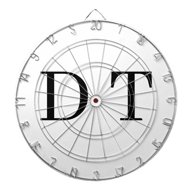 Platinum Mirror Engrave – Ultra‑Clean Luxury  Dart Board (Front)