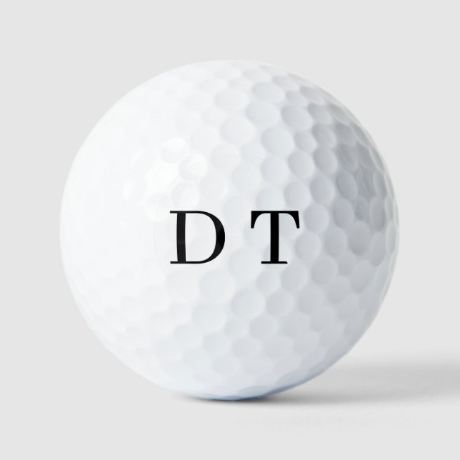 Platinum Mirror Engrave – Ultra‑Clean Luxury  Golf Balls (Front)