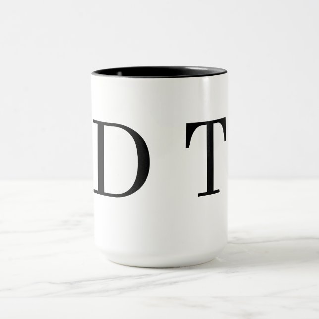 Platinum Mirror Engrave – Ultra‑Clean Luxury  Mug (Center)