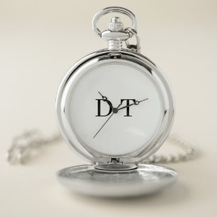 Platinum Mirror Engrave – Ultra‑Clean Luxury  Pocket Watch