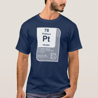 Platinum (Pt) T-Shirt