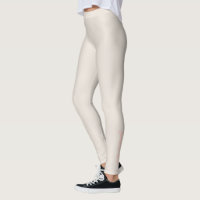 Platinum Satin Linen Pastel by Jemima Red Leggings