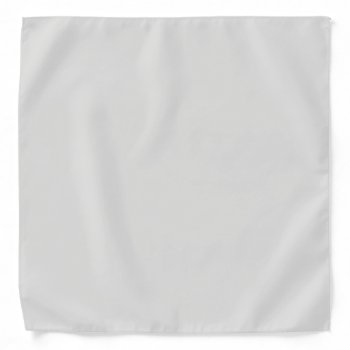 Platinum Simple Color Complementing Bandana by Kullaz at Zazzle