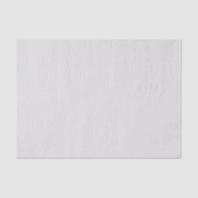 Platinum White Custom Tissue Paper (Front)