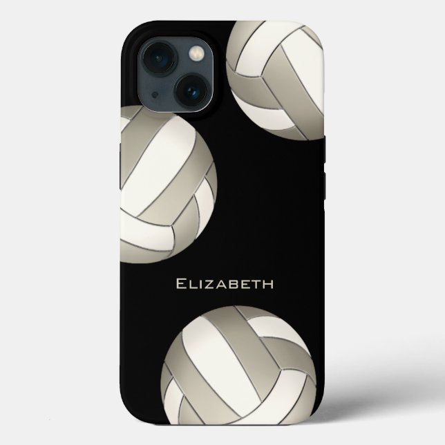 platinum white women's volleyball Case-Mate iPhone case (Back)