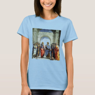 Plato Aristotle by Raphaell T-Shirt