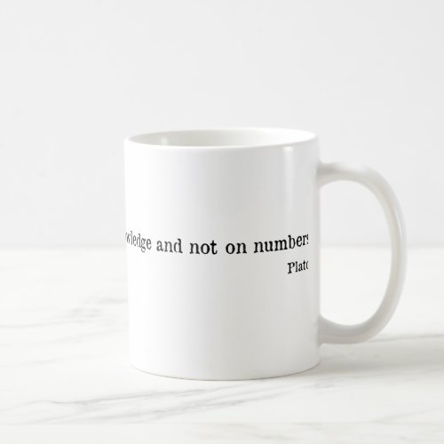 Plato Coffee Mug