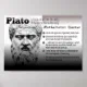 Plato Mathematics quotes Poster | Zazzle