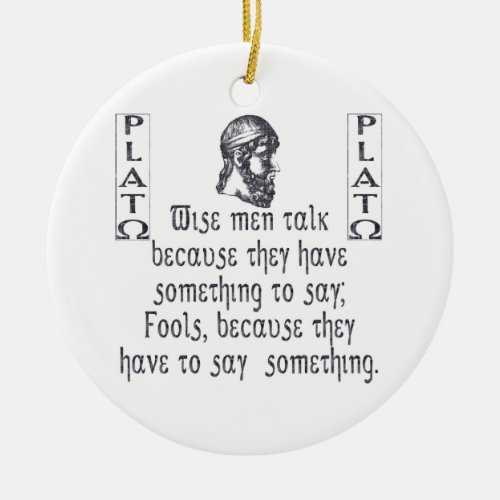 Plato Ornament