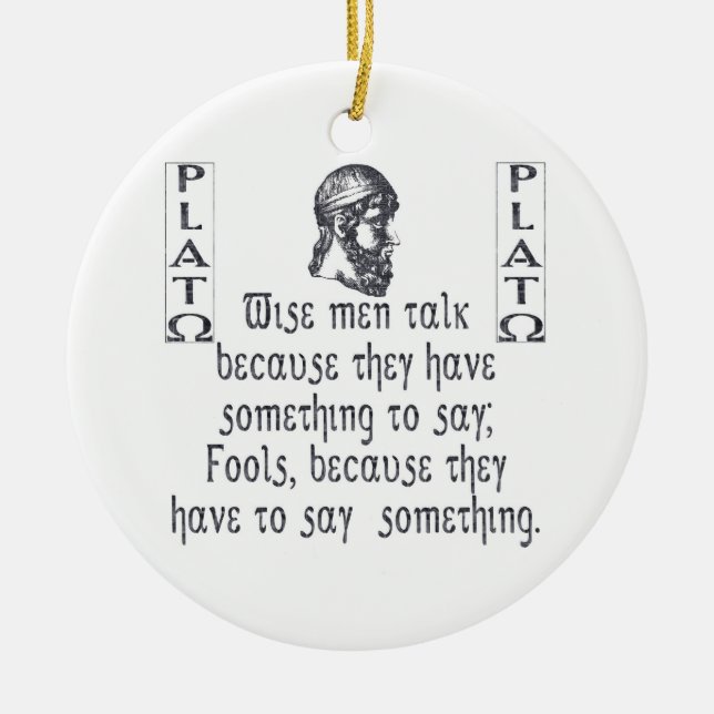 Plato Ornament (Front)