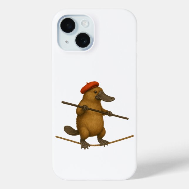 Plato platypus tightrope walker Case-Mate iPhone case (Back)