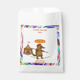 Plato platypus tightrope walker favor bag