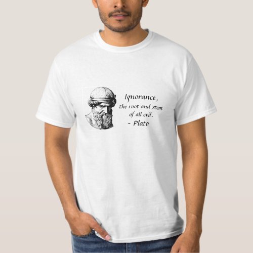 Plato Quote Tee