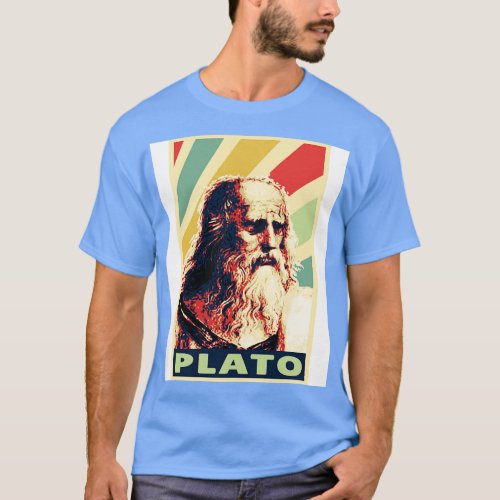 Plato Vintage Colors T_Shirt
