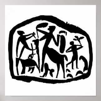 PLATOCAVERUS | Allegory of the Cave Philosophical  Poster