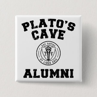 Plato's Cave Alumni Button