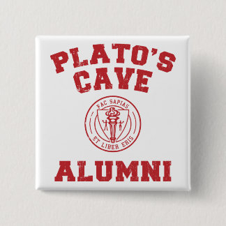 Plato's Cave Alumni Button