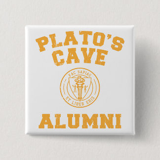 Plato's Cave Alumni Button