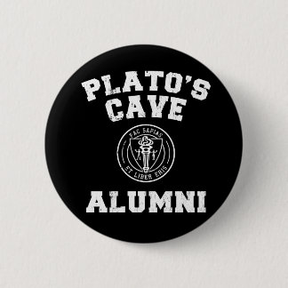 Plato's Cave Alumni Button