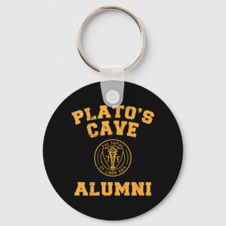 Plato's Cave Alumni Keychain