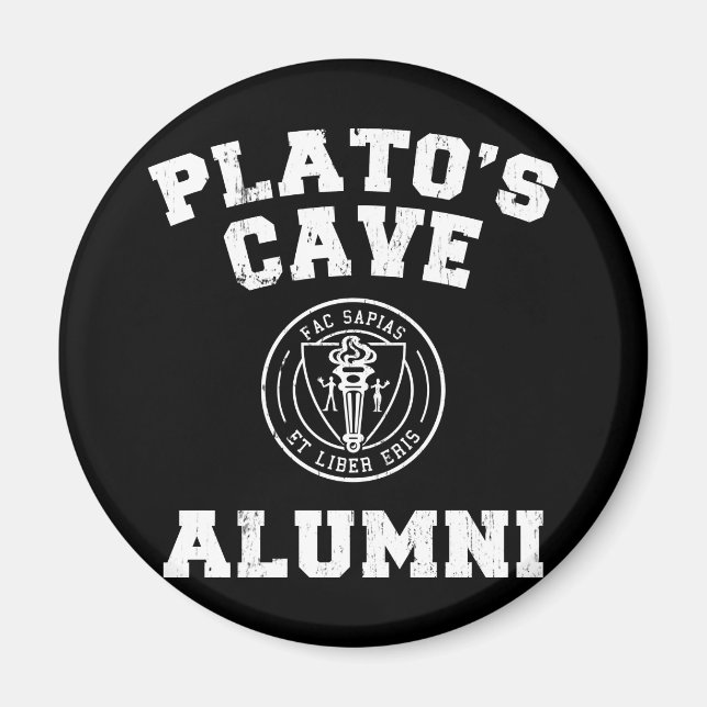 Plato's Cave Alumni Magnet (Front)