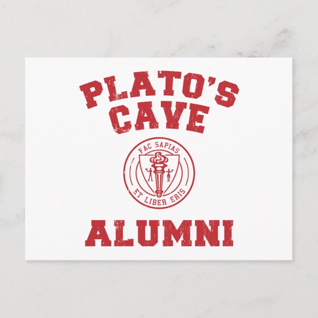 Plato's Cave Alumni Postcard (Front)