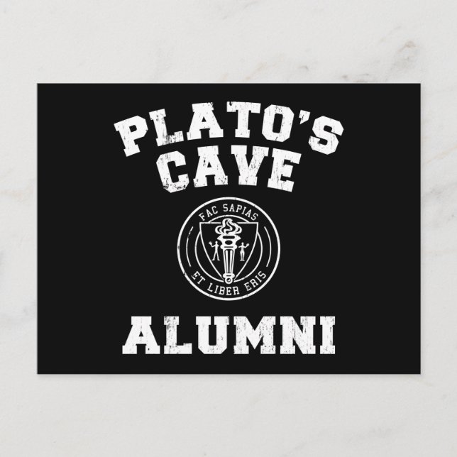 Plato's Cave Alumni Postcard (Front)