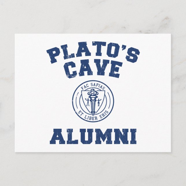 Plato's Cave Alumni Postcard (Front)