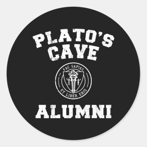 Platos Cave Alumni Sticker