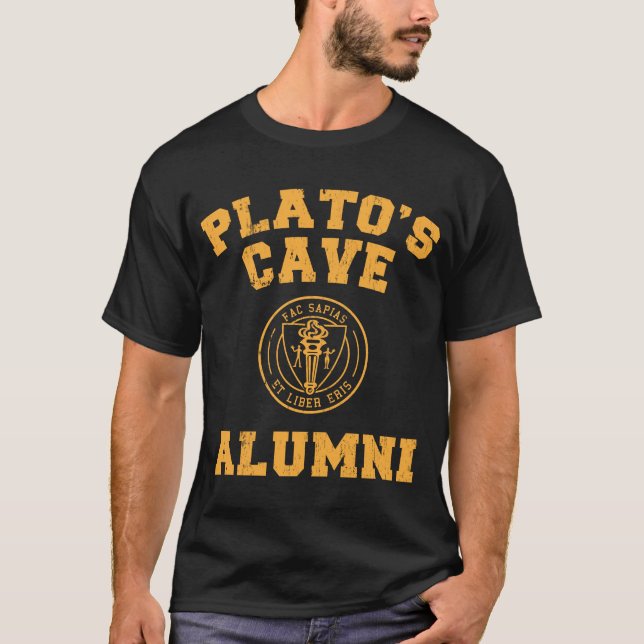 Plato's Cave Alumni T-Shirt (Front)