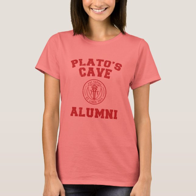 platos cave T-Shirt (Front)