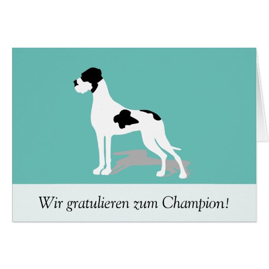Plattendogge Karte Cards (Front Horizontal)