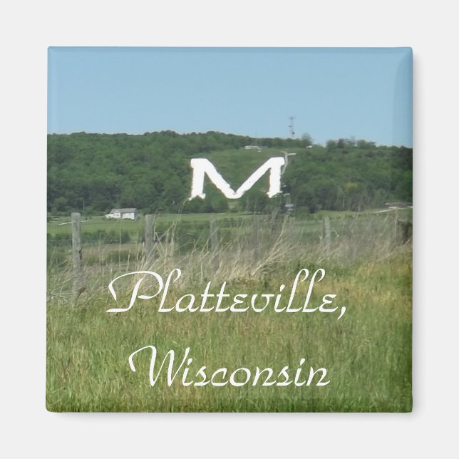 Platteville, Wisconsin Magnet (Front)