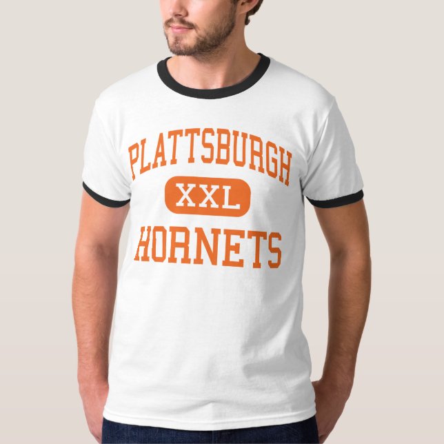 Plattsburgh - Hornets - High - Plattsburgh T-Shirt (Front)