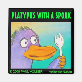 PLATYPUS $3.00 MAGNET