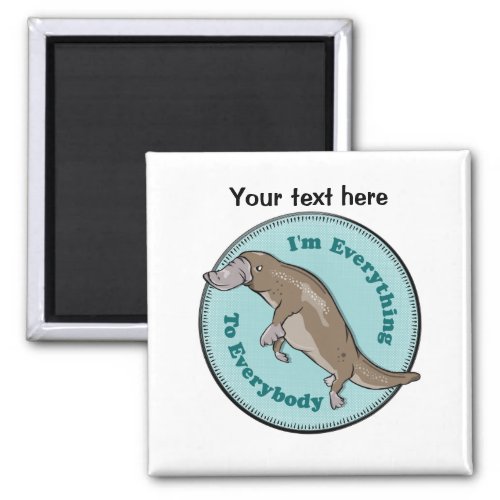 Platypus Australian Animal Magnet