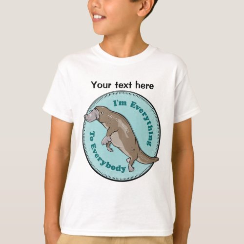 Platypus Australian Animal T_Shirt