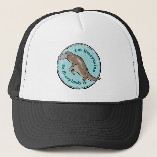 Platypus Australian Mammal Trucker Hat