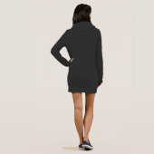 Platypus brown ladies diving t-shirt dress (Back Full)