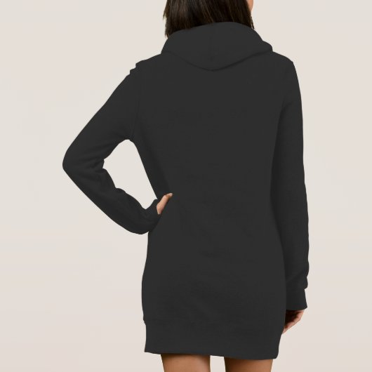 Platypus brown ladies diving t-shirt dress (Back)