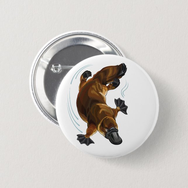 platypus button (Front & Back)