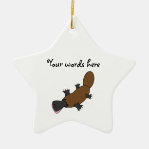 Platypus Ceramic Ornament