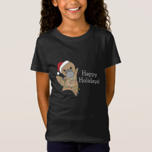 platypus Christmas Tabes Sweet Animals T-Shirt