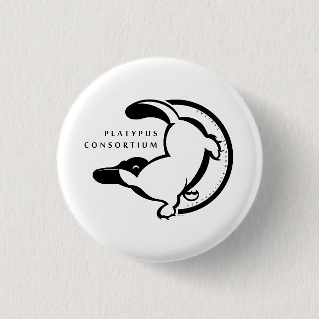 Platypus Consortium Little button (Front)