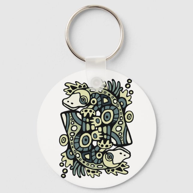 Platypus Design Keychain (Front)